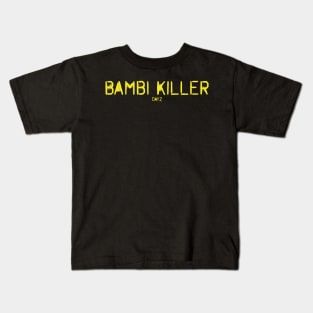 Bambi Killer Yellow design Kids T-Shirt